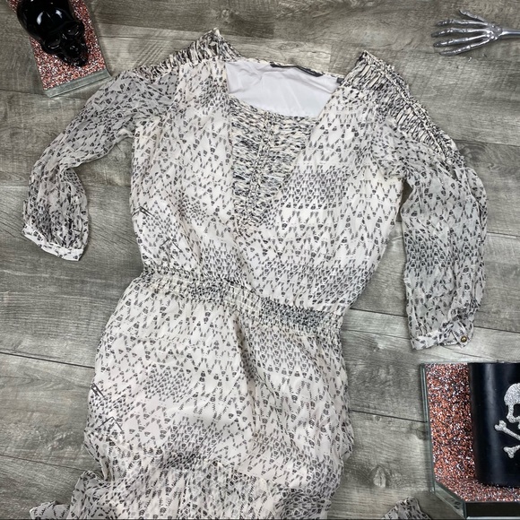 4 FOR 100 Twelth street flowy white dress 4FOR100 - Picture 2 of 10